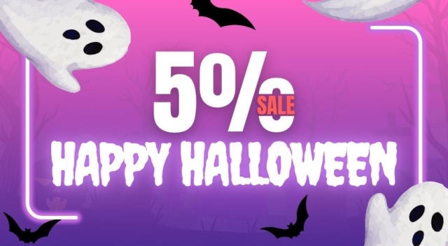-5% Happy Halloween