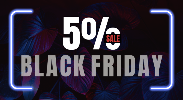 Знижка -5% Black Friday