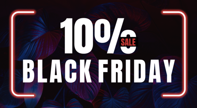 Знижка -10% на Black Friday