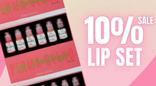 Знижка -10%  Lip SET permablend