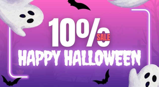 -10% Happy Halloween
